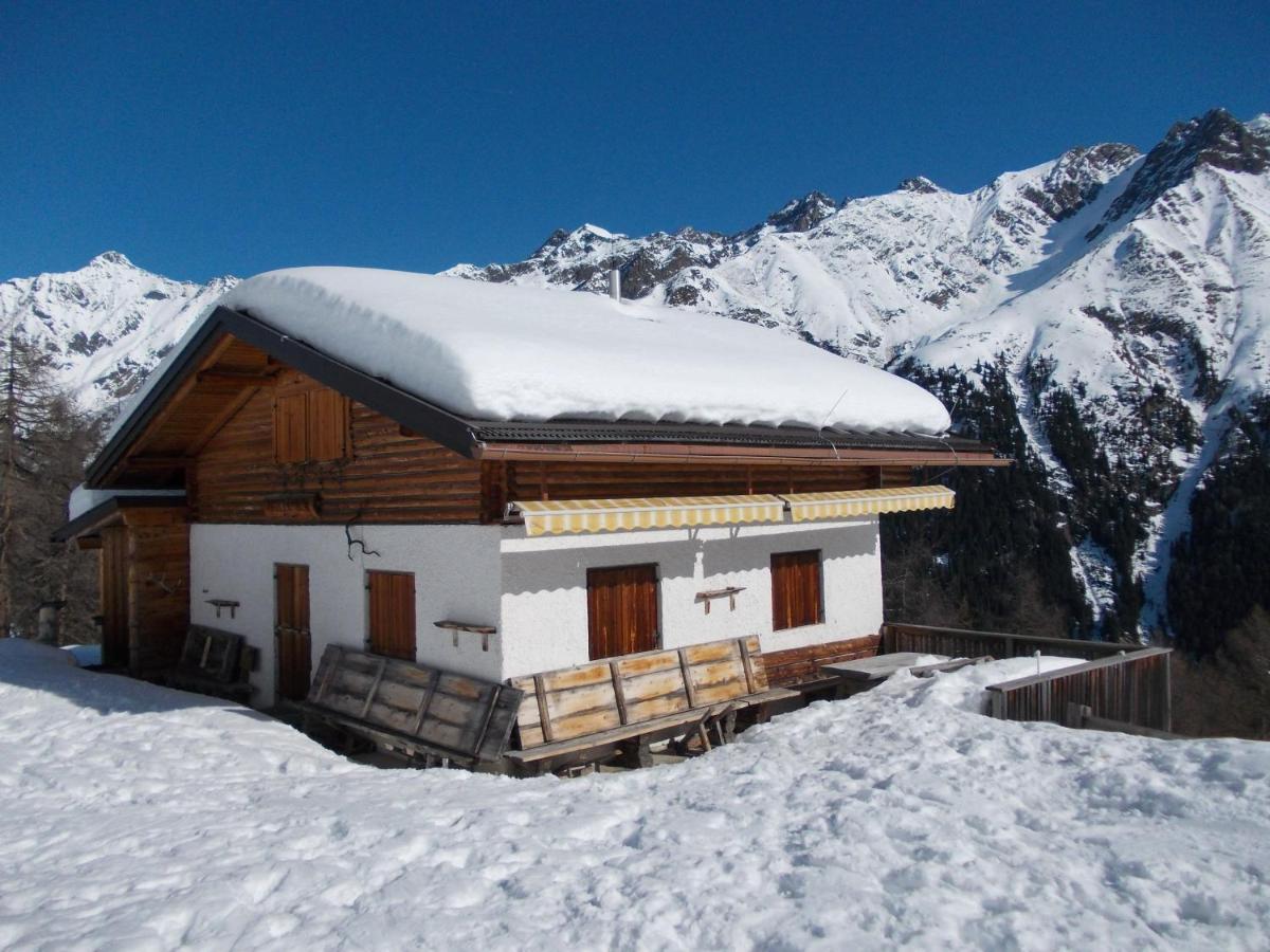 Haus Schoderbock Leilighet Sankt Leonhard im Pitztal Eksteriør bilde