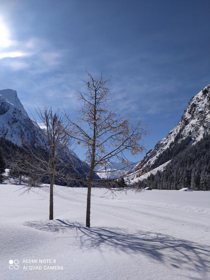 Haus Schoderbock Leilighet Sankt Leonhard im Pitztal Eksteriør bilde