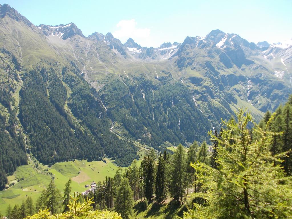 Haus Schoderbock Leilighet Sankt Leonhard im Pitztal Eksteriør bilde