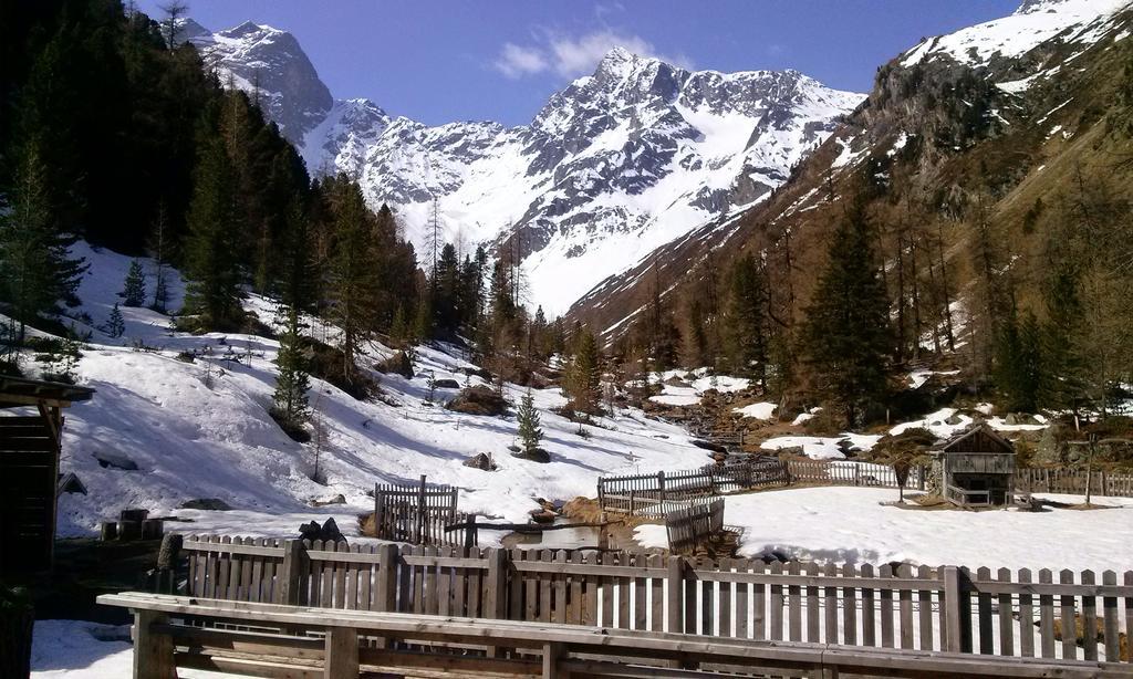 Haus Schoderbock Leilighet Sankt Leonhard im Pitztal Eksteriør bilde