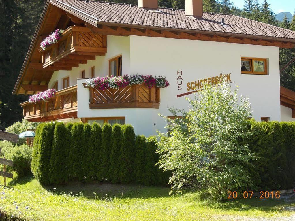 Haus Schoderbock Leilighet Sankt Leonhard im Pitztal Eksteriør bilde