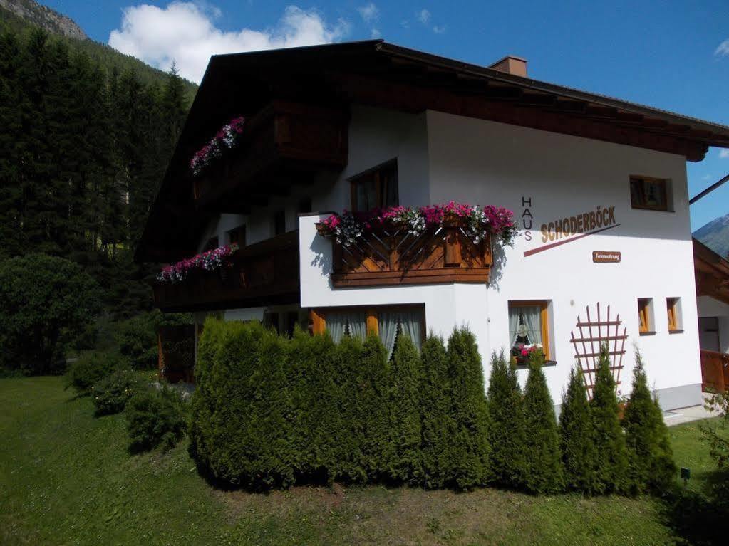 Haus Schoderbock Leilighet Sankt Leonhard im Pitztal Eksteriør bilde