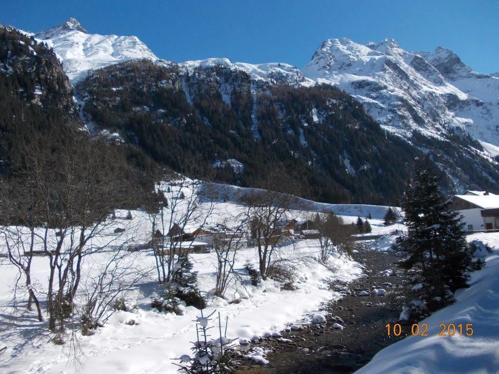 Haus Schoderbock Leilighet Sankt Leonhard im Pitztal Eksteriør bilde